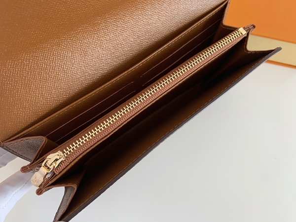 LVコピーウォレット素材ディテール